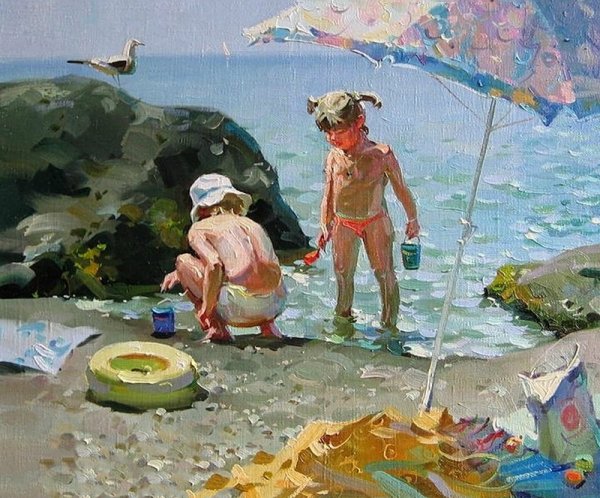 Художник Олег Щербаков