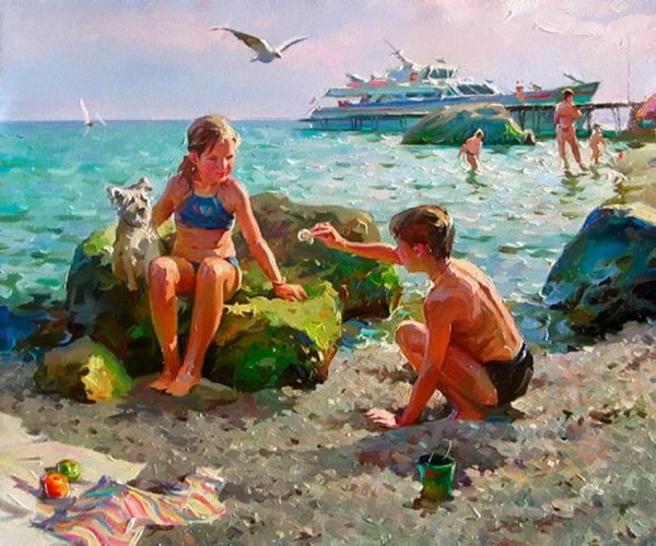 Олег Щербаков живопись