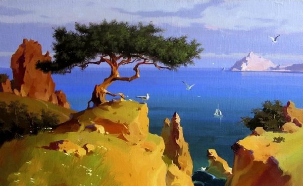 Олег Щербаков картины