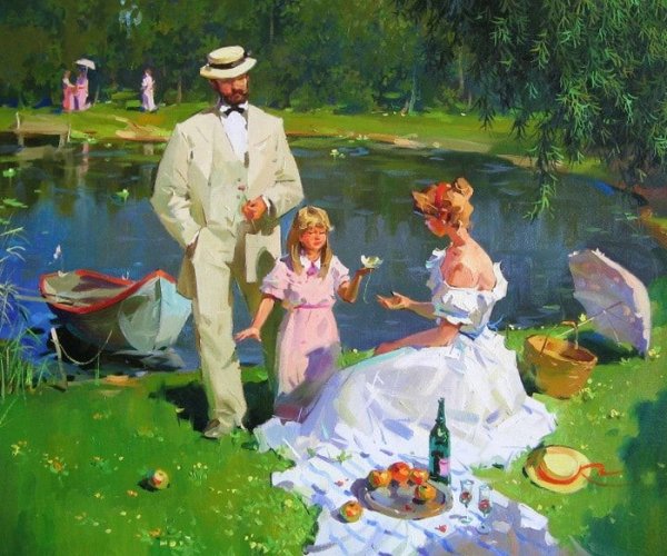 Художник Олег Щербаков