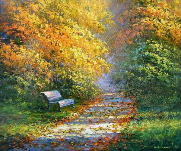 Художник Олег Щербаков