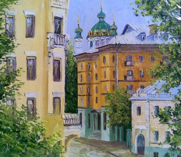 Олег Щербаков художник картины