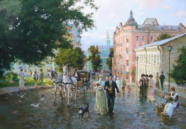 Художник Олег Щербаков