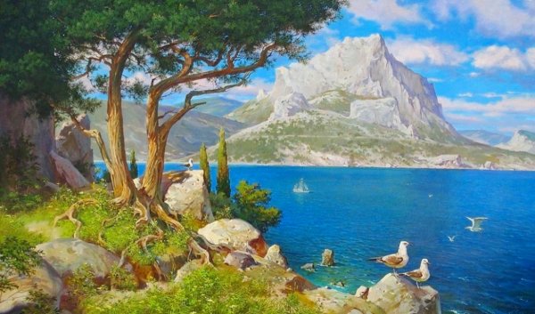 Олег Щербаков художник картины