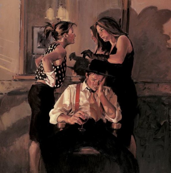 Raymond Leech 1949 британский художник