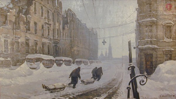 Блокада Ленинграда картины