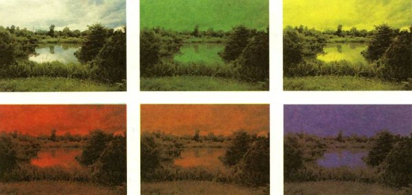 Цветовые композиции колористика