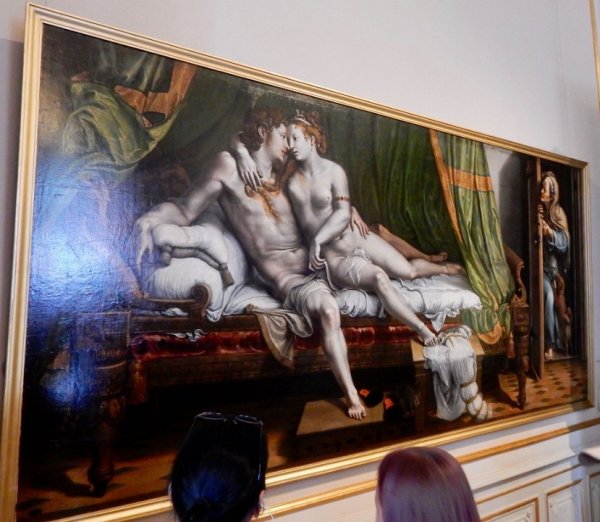 Тициан Даная Эрмитаж