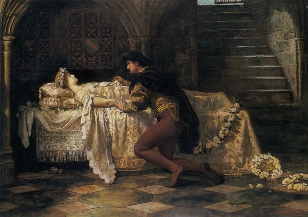 «Ромео и Джульетта», Francis Sydney Muschamp, 1886 год