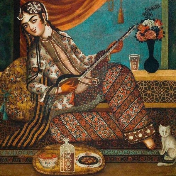 Каджарское искусство живописи Ирана