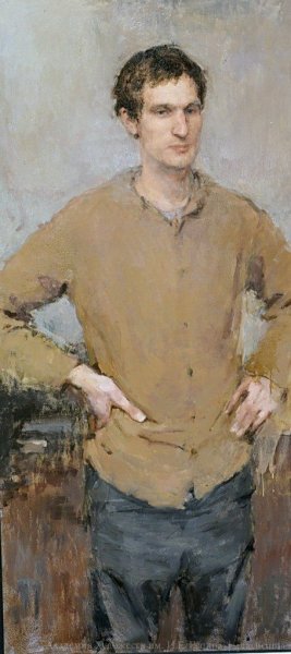 Академический портрет живопись Репина