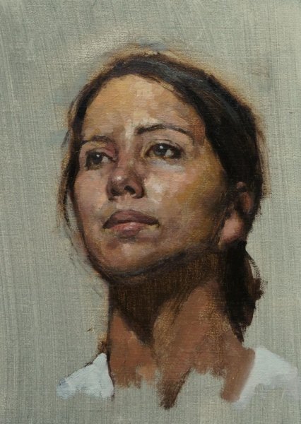 Портреты углем Академия Репина