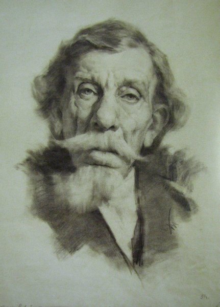 Живописный портрет маслом Академия художеств