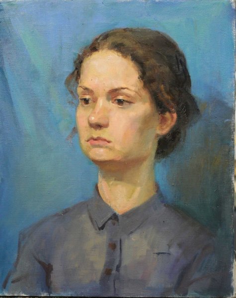 Академическая живопись портрет Академия Репина