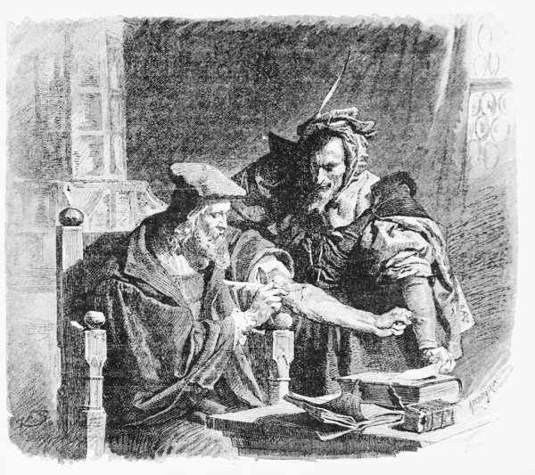 Доктор Фауст Гравюры