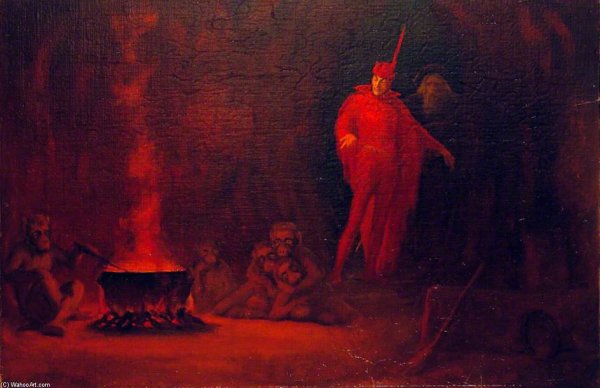 Фауст и Мефистофель