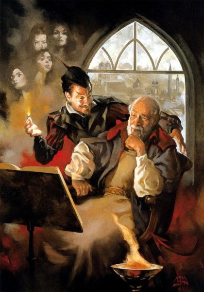 Мефистофель Фауст гёте