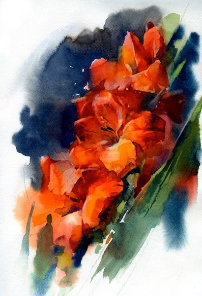 Акварели Алексея Ермолина