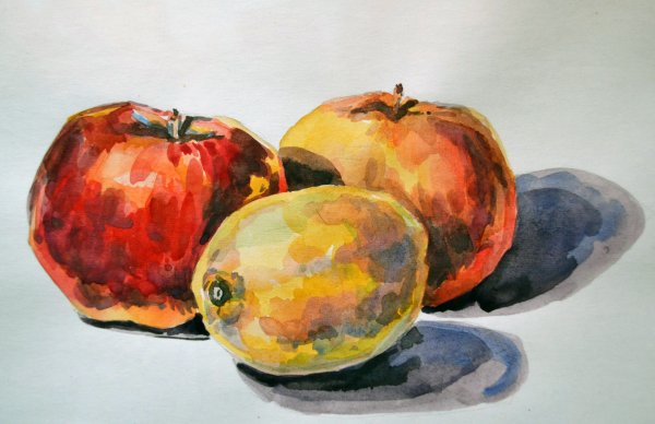 Многослойная техника акварели (лессировка)