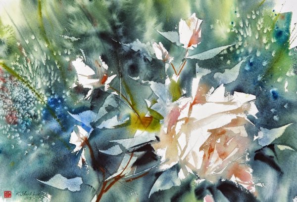 Константин Стерхов акварель