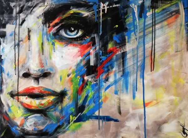 Абстракционизм портрет