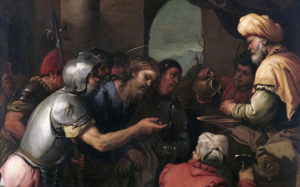 Тинторетто Христос перед Пилатом