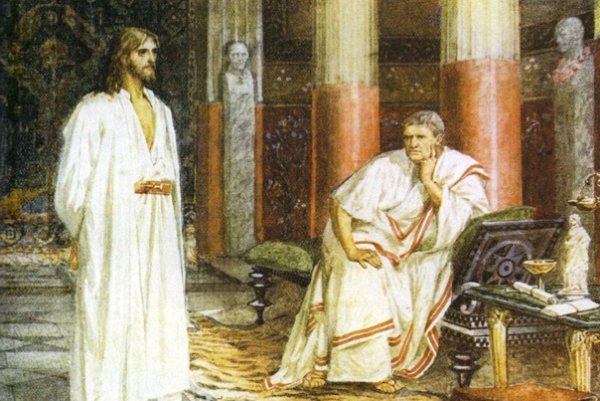 Понтий Пилат и Иисус Христос