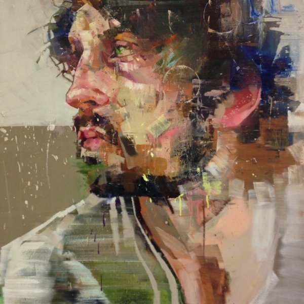 Абстрактный мужской портрет