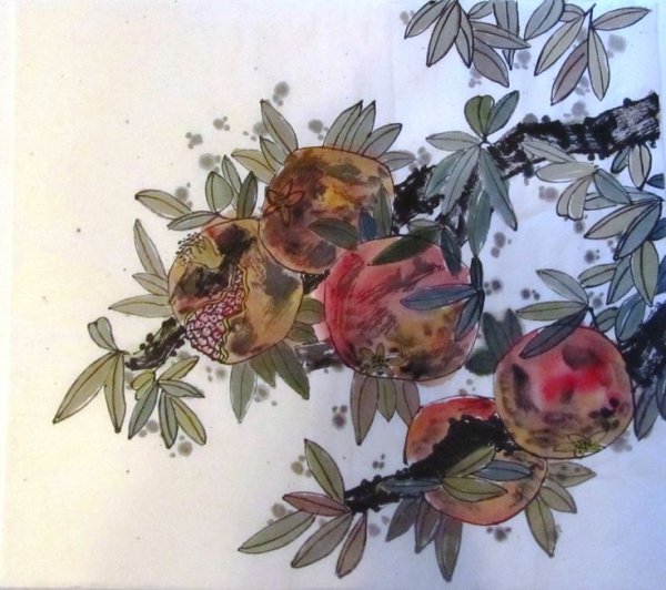 Синкевич китайская живопись гранат