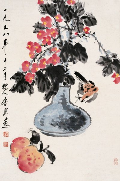 Китайский натюрморт живопись