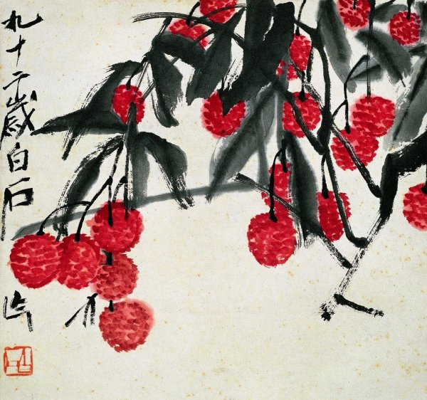 Ци Байши Цветущая вишня