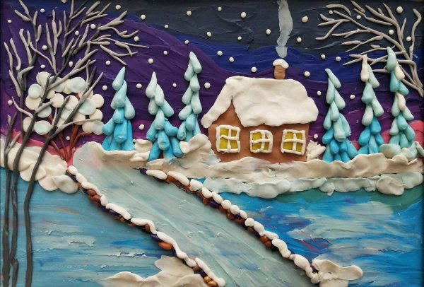 Зимние фантазии изо