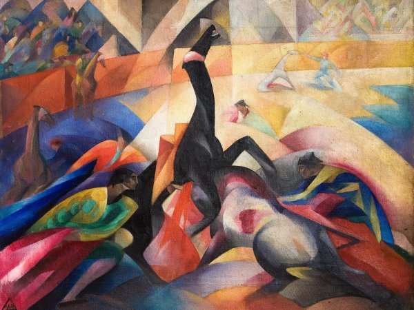 Портрет в стиле абстракционизма