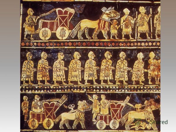 Штандарт из царской гробницы в Уре