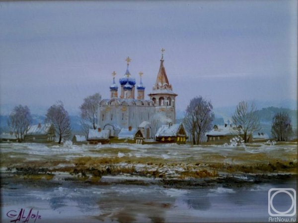 Художник Гала Астапова Суздаль картины