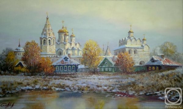 Новогодний пейзаж с Церковью