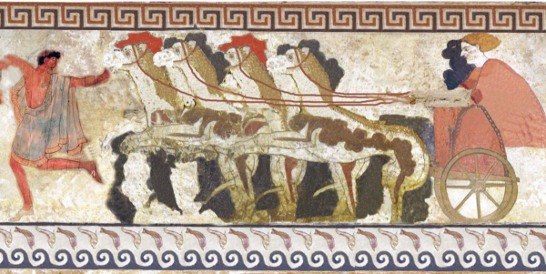 Этрусские фрески Тарквинии