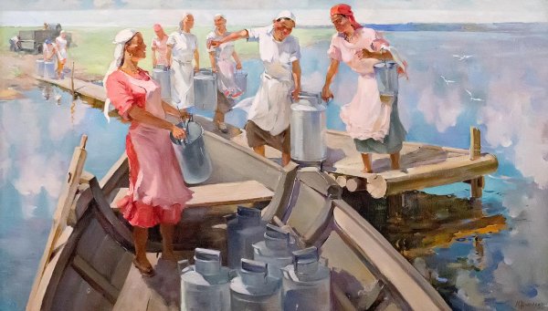 Пионеры Николай Беляев "счастливые", 1949