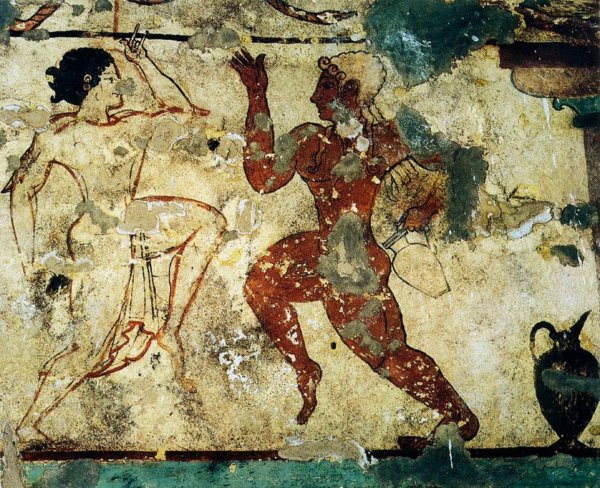 Этруски фрески