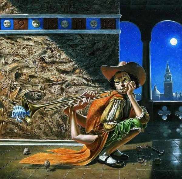 Художник-сюрреалист Михаил Хохлачев