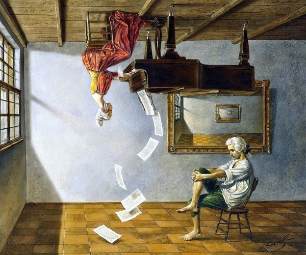 Михаил Хохлачев автопортрет