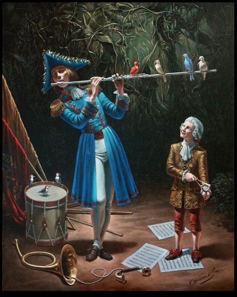 Художник Майкл Шеваль Михаил Хохлачев