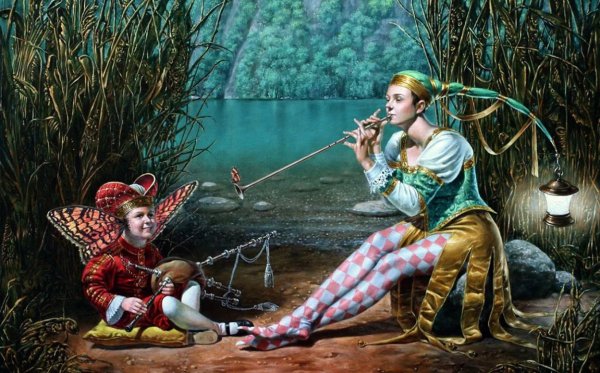 Художник Майкл Шеваль (Michael cheval (Михаил Хохлачев)