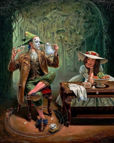Художник Michael cheval Михаил Хохлачев