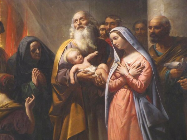 Симеон Богоприимец картина