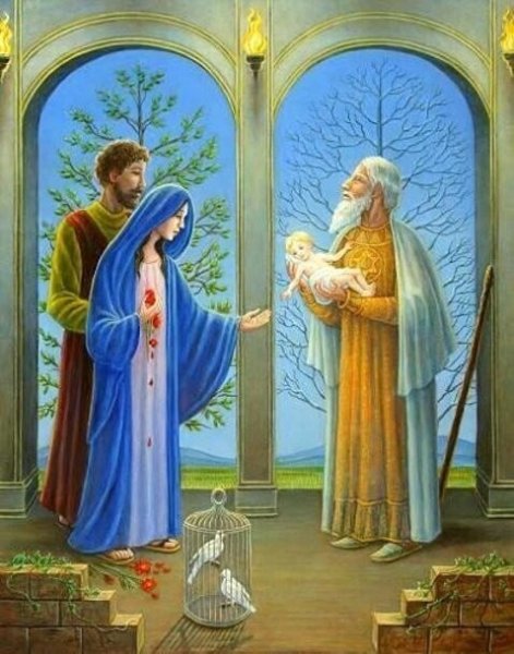 Симеон Богоприимец и ангел