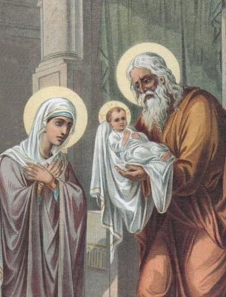 Симеон Богоприимец Сретение