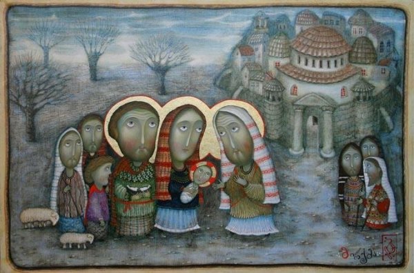 Давид Попиашвили Рождество Христово