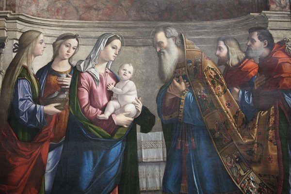 Сретение Витторе карпаччо