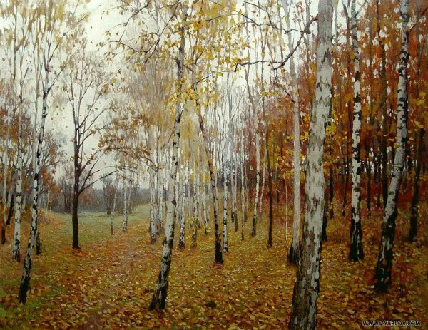 Весна художник Ярослав Зяблов